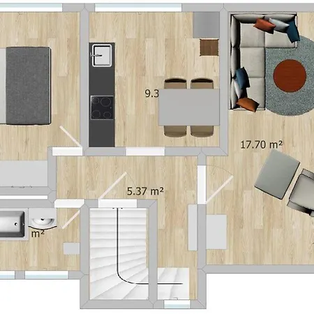 Apartmán Kuestenbude Seebude
